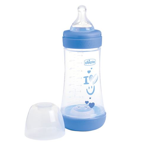 Biberão Perfect5 PP 240ml Medium +2 Meses - Azul - Chicco For Cheap