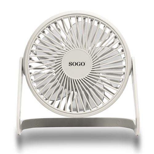 Mini Ventoinha de Mesa Sogo VEN-SS-21401-W - Branco Online now