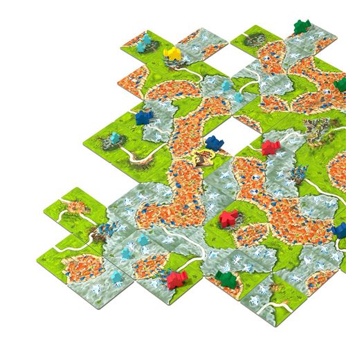 Jogo de Tabuleiro Nevoeiro em Carcassonne Discount