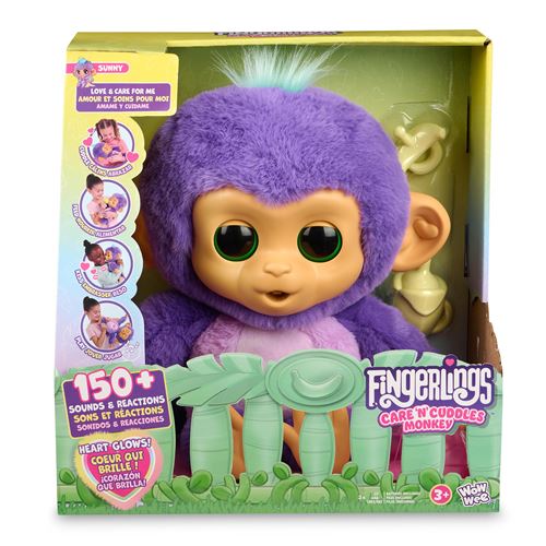 Fingerlings 2 - Peluche Macaco Interativo - Concentra For Discount