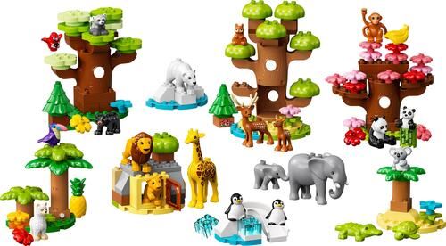 LEGO DUPLO Town 10975 Animais Selvagens do Mundo on Sale