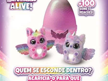 Ovo Hatchimals Alive! Secret Hatch Pufficorn - Spin Master - Envio Aleatório Hot on Sale