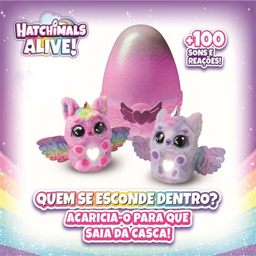 Ovo Hatchimals Alive! Secret Hatch Pufficorn - Spin Master - Envio Aleatório Hot on Sale