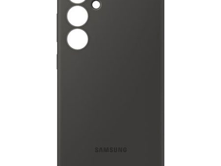 Capa Silicone Samsung para Galaxy S24 FE - Preta Online Hot Sale