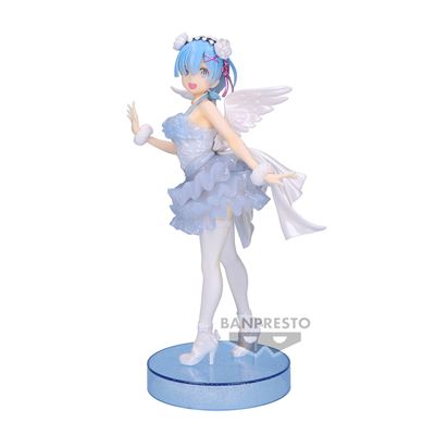 Figura Re:Zero Starting Life In Another: Rem - Clear & Dressy Special Color 22cm - Banpresto For Cheap