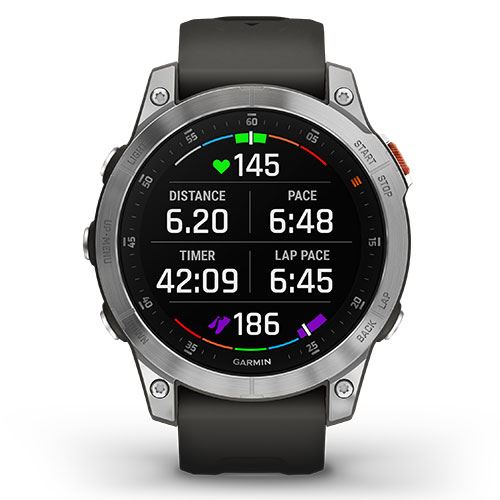 Relógio Desportivo Garmin Epix 2ª Geração - Aço Ardósia Fashion