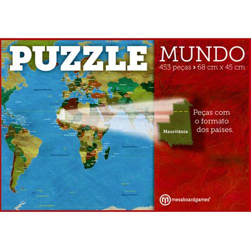 Puzzle Mundo - 453 Peças Online Sale