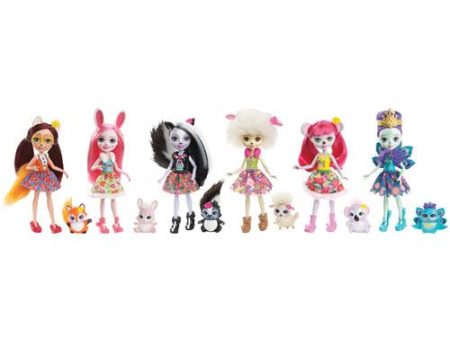 Bonecas Animais Enchantimals - Mattel - Envio Aleatório Hot on Sale