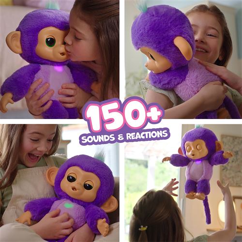 Fingerlings 2 - Peluche Macaco Interativo - Concentra For Discount