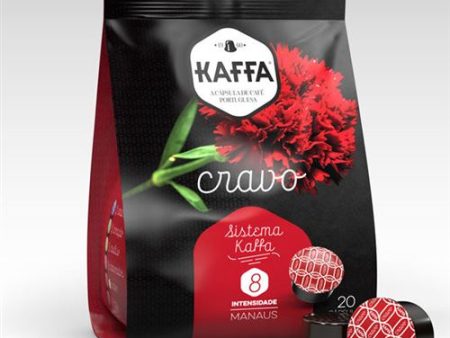 Cápsulas Café Kaffa Cravo - Café Expresso | Intensidade 8 | Compatível Kaffa | 20 Cápsulas Online Hot Sale