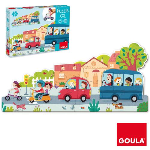 Puzzle XXL Veículos - Goula For Discount