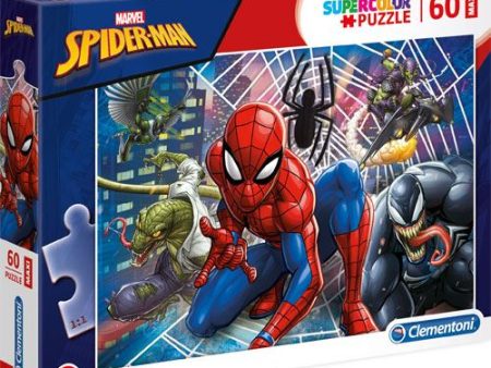 Puzzle Maxi Spiderman - 60 Peças - Clementoni Cheap