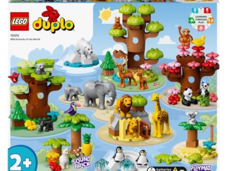 LEGO DUPLO Town 10975 Animais Selvagens do Mundo on Sale