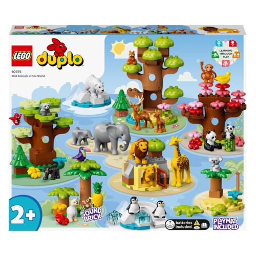 LEGO DUPLO Town 10975 Animais Selvagens do Mundo on Sale