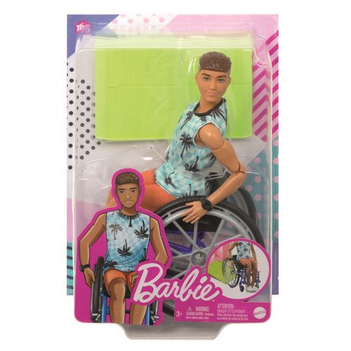 Barbie Ken Fashionistas com Cadeira de Rodas e Rampa - Mattel Hot on Sale