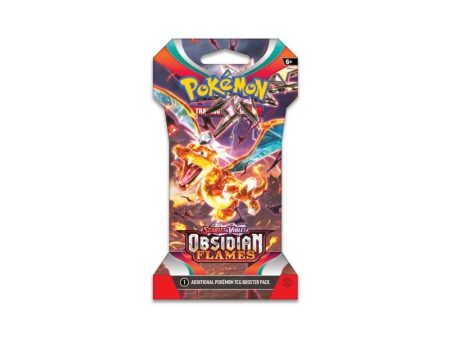 Obsidian Flames Sleeved Booster Pack Online now