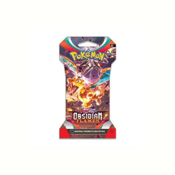 Obsidian Flames Sleeved Booster Pack Online now