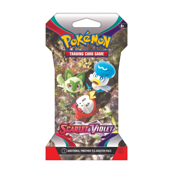 Scarlet & Violet Base Set Sleeved Booster Pack Fashion