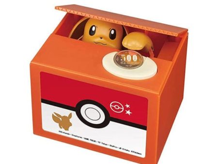 Eevee Mischief Coin Bank Hot on Sale