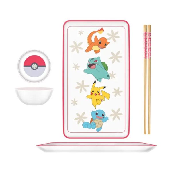 Pokemon Ceramic Sushi Set Supply