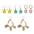 Pokemon Characters Christmas 3 Pack Earring Set | Black Friday Online now