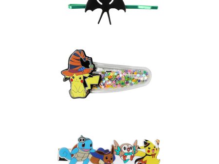 Pokemon Halloween 3 pc. Barrette Set Online Hot Sale