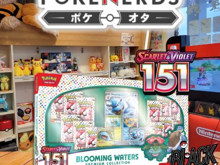 Pokémon 151 Blooming Water Premium Collection | Black Friday | Feb 07, 2025 Online now