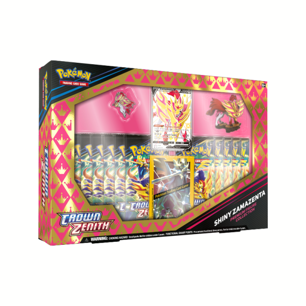 Pokemon Crown Zenith Shiny Zamazenta Premium Figure Collection Box For Discount