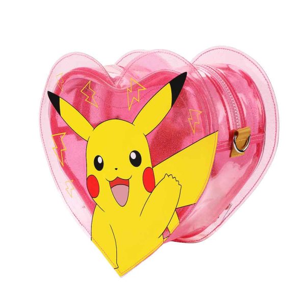 Pikachu Heart Convertible Backpack & Crossbody Bag Cheap