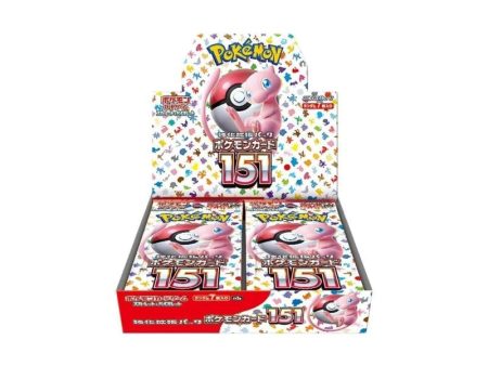 151 Japanese Booster Box For Sale