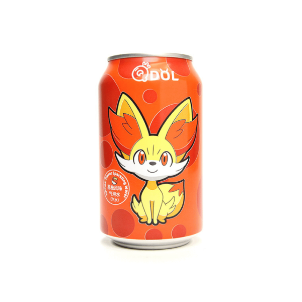 Pokemon Sparkling Water Fennekin | Lychee Flavor Sale