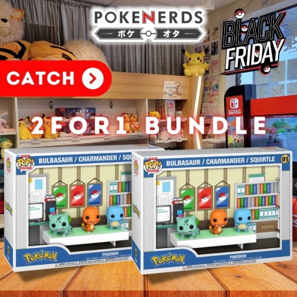 Funko Kanto Starters Set - Bundle for the Price of 1 | Black Friday Online