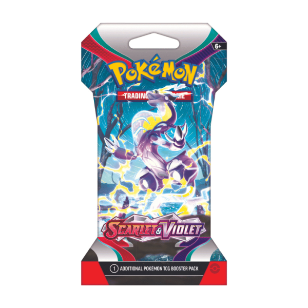 Scarlet & Violet Base Set Sleeved Booster Pack Fashion