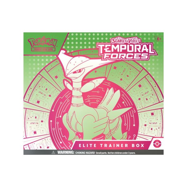 Temporal Forces Elite Trainer Box Iron Leaves Hot on Sale