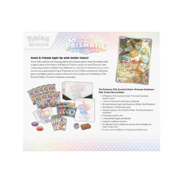 Prismatic Evolutions Elite Trainer Box | Jan 17, 2025 For Sale