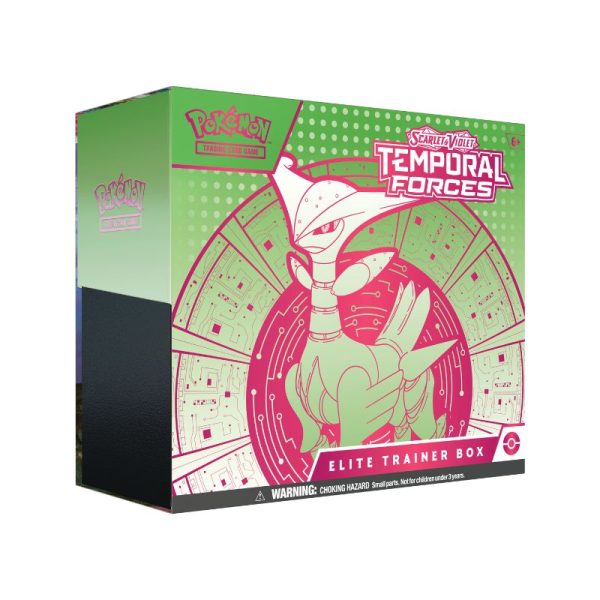 Temporal Forces Elite Trainer Box Iron Leaves Hot on Sale