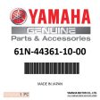 Yamaha 61N-44361-10-00 - Tube, water Fashion